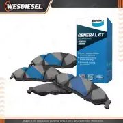 4pcs Bendix General CT Rear Disc Brake Pads Ceramic Technology DB1254GCT