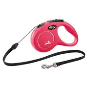 Flexi Retractable Classic Cord Dog Lead Red
