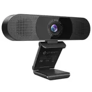 3 in 1 Webcam - 1080P Webcam with Microphone and 1080P 4Mics 2Speakers