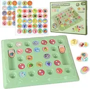 LALASTYLE Memory Match Game,Animals Matching Pairs,Fruit Matching Pairs Memory Game,Card Matching Game, Memory Matching Brain Teasers Game