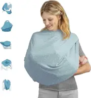 Munchkin Milkmakers 5-in-1 Nursing Cover, Hipsteria Dots
