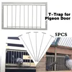 5PCS PIGEON DOOR SINGLE T-TRAP 25.5 * 4CM PIGEON BIRD ENTRAN