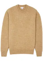 Sunspel Alpaca-blend Jumper - Camel - S S