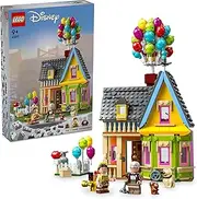 LEGO | Disney and Pixar ‘Up’ House Building Toy for 9+ Year Old Girls and Boys, Set with Balloons, Plus Carl, Russell and Dug Disney Figures, Collectible Kids' Building Toys 43217