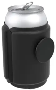 Popsockets PopThirst Can Sleeve - Black - Brand New! - RRP $24.95
