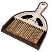 Mini Dustpan and Broom Set 1 x Broom Brush + 1 x Dustpan for Pet Cage Cleaning D