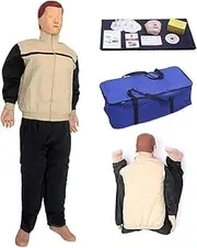CHROX Adult CPR First Aid Training Model CPR Training Manikin -Cardiopulmonary Resuscitation Simulator for Educational Teaching Research,160CM