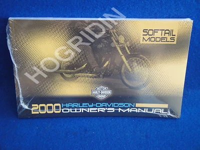 2000 Harley Davidson softail owners manual heritage fatboy night train springer