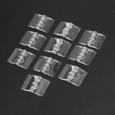 Plastic Folding Hinges Perspex Hinge For Storage Box Link Showcase Furniture