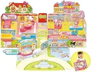 Sanrio Characters Puttowideru! Home and Show Me with Cafe, for Ages 3 and Up, Sanrio Kitty