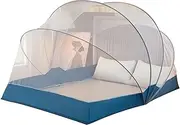 Mosquito Net Tent,Foldable Portable Mosquito Net,Mesh Bottom,Outdoor Mosquito Net Bottomless Sleep Nets No Installation Breathable (Navy 120 * 190Cm)