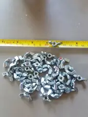 #10-24 Wing Nut No Washer Forged Zinc Plated Steel (50 pieces) New