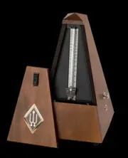 Wittner MAELZEL SYS W813M Mechanical Metronome with Bell in Matt Walnut
