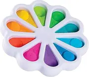 Cimaybeauty Fidget Dimple Toy Stress Relief Hand Toys for Kids,Easy to use,Soft Silicone Relieve the Stress of Autism and Help Restore Emotions, for Kids Adults Restore Emotions Anti-Anxiety Tools