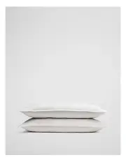 [Country Road] Skye Organically Grown Linen Standard Pillowcase Pair in Snow