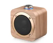 S42 Bedside Wooden Wireless Bluetooth Speaker Mini Subwoofer Mobile Phone TWS Portable Audio Full Frequency Loudspeaker