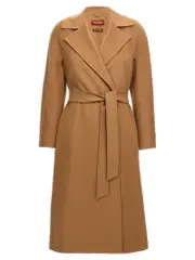 [Max Mara Studio] Max Mara Studio-Cles Trench E Impermeabili Marrone-Donna 48IT