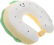 ULTECHNOVO U Shaped Travel Neck Pillow for Airplane and Car Portable Lightweight Cushion for Comfortable Support for Long Journeys and Naps Versatile Use Cars Offices and Home