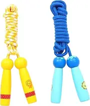 2Pcs Handle Skipping Ropes for Durable Exercise Jump Ropes for Outdoor Indoor Workouts Balance Skills