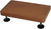 MagiDeal Studio Monitor Stand, Desk Audio Stand Stable Sturdy Wood Desktop Speaker Stand for Studio Monitors, Yellow S