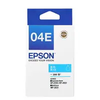 在飛比找Yahoo奇摩購物中心優惠-EPSON C13T04E250 藍色墨水匣 WF-2831