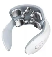4D Smart Neck Shoulder Massager Heated EMS Pulse Therapy Deep Tissue Pain Relief