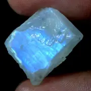 Top Quality Rainbow Amazing Moonstone Rough Natural Fire Crystal 26.85 Cts