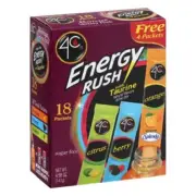 4C Energy Rush with Taurine Variety Pack Drink Mix