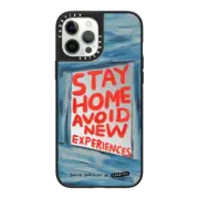 iPhone 12 Pro Max Mirror Case MagSafe Compatible Stay Home Avoid New Experiences