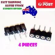 4pcs RGB 4Pin Female to Male Header Adapter Connector