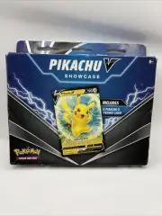 Pokemon TCG Pikachu V Showcase Box: 1 Foil Promo & 3 Card Booster Packs