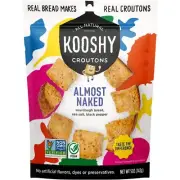 Kooshy Croutons - Almost (Sourdough Bread, Sea Salt, Black Pepper), All Natur...