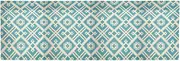 sanluoli Adjustable Valance for Windows 18" X 54" Inches Length Basement Window Curtains for Living Room Kitchen Window Kitchen Window