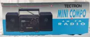 NEW - Vintage Mini Baby Boom Box AM / FM Portable Retro Radio Twin Speakers