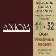 Axiom Phosphor Bronze Acous Guitar Strings - Light