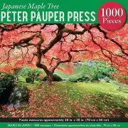 Peter Pauper Japanese Maple Tree 1000 Piece Jigsaw Puzzle