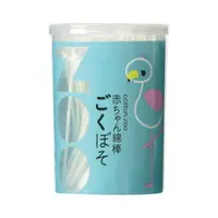 在飛比找樂天市場購物網優惠-日本 水滴型抗菌極細紙軸棉花棒