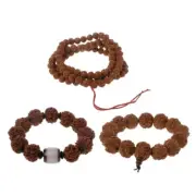 Natural Nepal Round Seeded Vajra Bodhi Buddha Beads Men Women