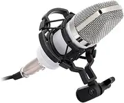 XUMIUZIY Professional Condenser Recording Microphone, Studio Condenser Microphone, Live Online Karaoke Voice Recording Mic for Computer