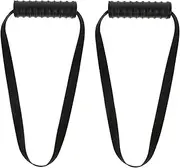 1Pair Fitness Pull Handle Grip Durable Exercise Handle for Home Gym Training for Resistance Bands Cable Machines Tricep Workouts and Strength Training