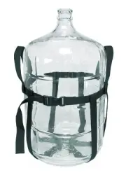 5 Gallon Carboy with Brew Hauler for Home Beer and Wine Making