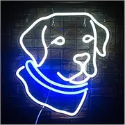 Hanging Art Neon Signs LED Labrador Dog Image Neon Lights Dog Image Party Pets Decoration Design Atmosphere Lights Decor