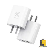 在飛比找蝦皮商城優惠-Kt.net UP202 USB 2埠 5V2.4A充電器【