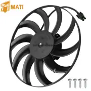 Radiator Cooling Fan Motor Kit for Polaris General 1000 XP 16-24 2412447 2413207