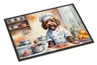 Labradoodle The Chef Doormat Front Door Mat Indoor Outdoor Rugs for Entryway,