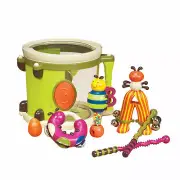Parum Pum Pum Wooden Musical Instrument (Battat Toys) Early Learning Waldorf