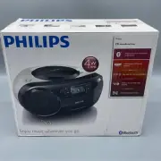 Philips AZ330T Wired Boombox Portable CD Player Hi-Fi Music Sound Bluetooth NEW