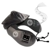 Bluetooth Music Semicircular Neck Pillow with Hood Wireless Bluetooth Speaker...