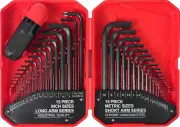35-Piece Allen Wrench Set Metric and Standard Hex Key Set, Allen Key Set, MM (0.