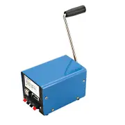 Portable Hand Crank Generator Reliable Emergency Power Supply Source Lightweight Compact For Outdoor Activities Camping